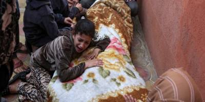 Katil İsrail Sözde "Güvenli Bölge" İlan Ettiği Alana Saldırdı