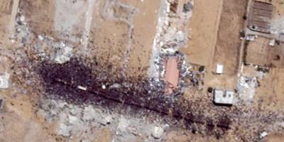 Dünya gözünü kapatırken, soykırımcı İsrail'in zulmü uzaydan görüntülendi