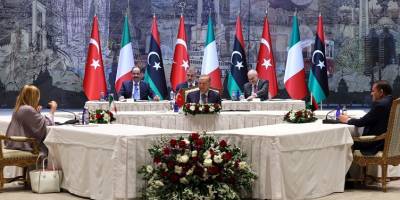Türkiye-İtalya-Libya zirvesi İstanbul’da başladı