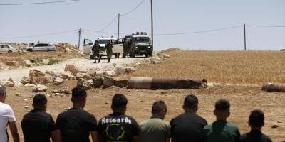 Filistin topraklarını gasbeden İsrailliler, Batı Şeria'da Filistinlilere saldırdı