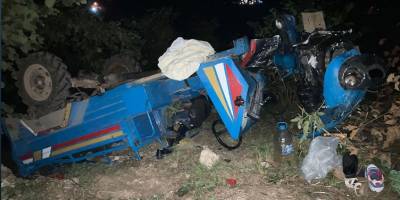 Pat pat şarampole uçtu: 4 ölü, 3 yaralı