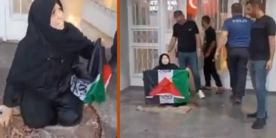 Gazze eylemine müdahale eden 3 polis görevden uzaklaştırıldı