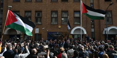 Londra'da Filistin Büyükelçiliği açıldı