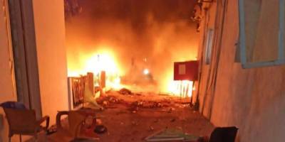 Siyonist teröristler Gazze’de yine hastane vurdu