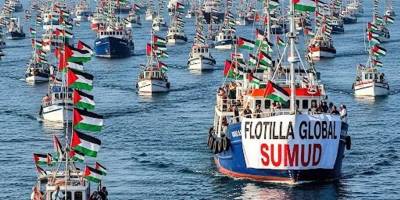 Küresel Sumud Filosu Gazze’ye 4 günlük mesafede
