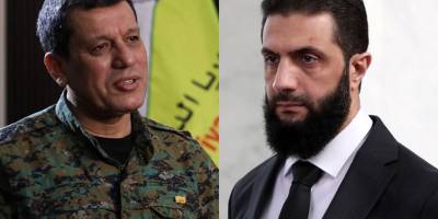 Mazlum Abdi başkanlığındaki Rojava heyeti Şam'da Ahmed Şara ile bir araya geldi