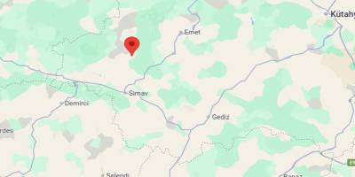 Kütahya'da 5 büyüklüğünde deprem