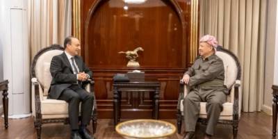 Başkan Barzani, Osman Baydemir ile çözüm sürecini görüştü