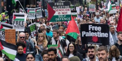 Avrupa’da Filistin Protestosu