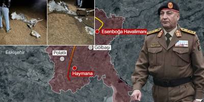 MSB’den Libya heyetini taşırken düşen uçakla ilgili açıklama: İncelemeler sürüyor