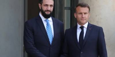 Şara, Macron'la görüştü: ‘Kürtler geleceğin temel ortağıdır’