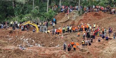 Toprak kaydı, evleri yuttu: En az 8 ölü, 82 kayıp