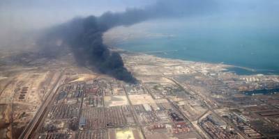 İran'ın güneyindeki Bender Abbas Limanı'nda patlama