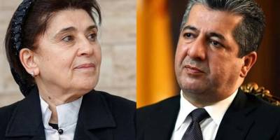 Leyla Zana’dan Mesrur Barzani’ye taziye mesajı: Şehit Peşmergeler hepimizin ortak acısıdır