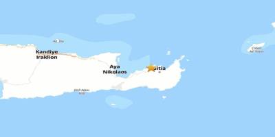 Girit Adası'nda 5.9 büyüklüğünde deprem