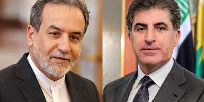 Neçirvan Barzani ile İran Dışişleri Bakanı Erakçi arasında görüşme