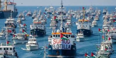 Siyonist İsrail’den Küresel Sumud Filosu’na Saldırı