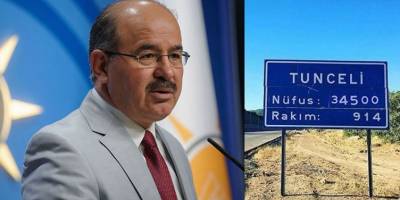 Çelik: Tunceli'nin adı 'Dersim' olarak değiştirilmeli, iade-i itibar yapılmalı