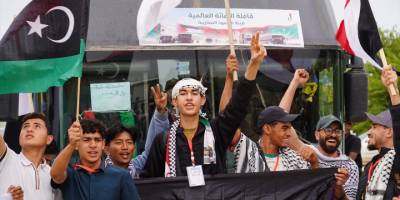 Sumud Kara Konvoyu Libya’dan Gazze’ye doğru yola çıktı