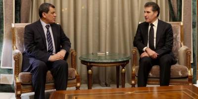 SDG Komutanı Mazlum Abdi Erbil’de Neçirvan Barzani ile görüştü