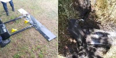 Kastamonu’da bir evin bahçesine İHA düştü