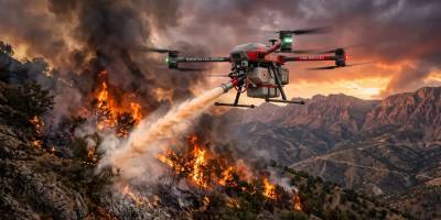 Kürdistan Bölgesi Çin’den yangın söndürme dronları temin edecek