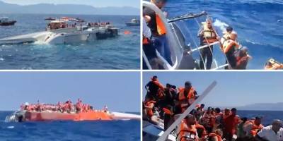 Girne açıklarında feribot battı: 8 kişi hayatını kaybetti, 18 kişi aranıyor