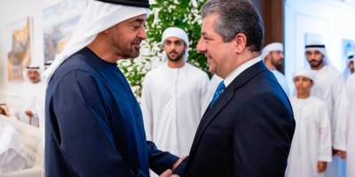 Mesrur Barzani, BAE Devlet Başkanı Bin Zayid ile görüştü