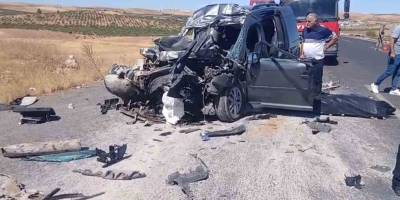Şanlıurfa’da feci kaza: 4 ölü, 2 ağır yaralı