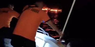 Filipinler’de feribot yangını: 5 ölü, 87 kayıp