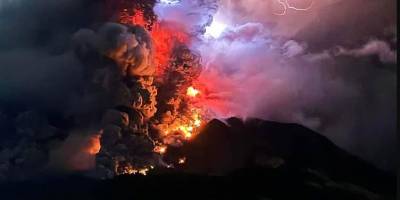 Dağ patladı: Binlerce kişi tahliye ediliyor