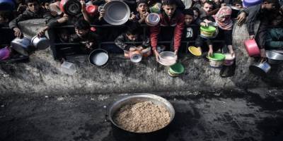 Siyonist İsrail Gazze Halkını Aç Bırakarak Öldürmeye Çalışıyor