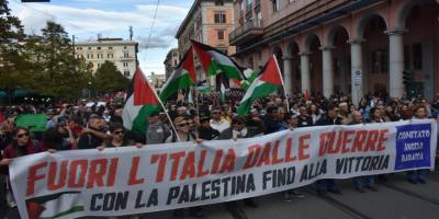 ABD’den Sonra İtalya’daki Öğrencilerden de Filistin’e Destek