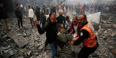 İşgalci İsrail Güçlerinden Gazze’de Bir Eve Saldırı: 14 Şehit