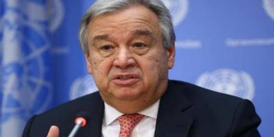 Guterres:Bu Dehşet Sona Ermeli