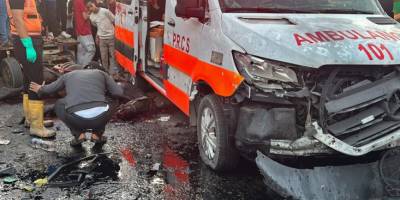 Siyonist Rejimin Katliamında 237. Gün; Katiller Refah'ta Ambulansı Hedef Aldı