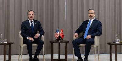 Hakan Fidan ile Antony Blinken arasında görüşme