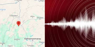 Maraş'ta 4,3 büyüklüğünde deprem
