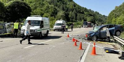 Sinop'ta kaza: 2’si doktor 4 kişi öldü, 2 kişi yaralandı