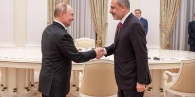 Fidan, Putin ile Görüştü