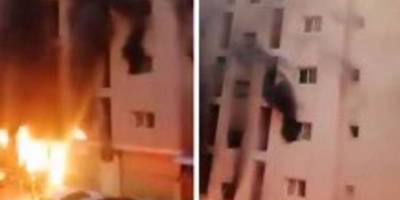 Kuveyt'te yangın: 39 kişi hayatını kaybetti